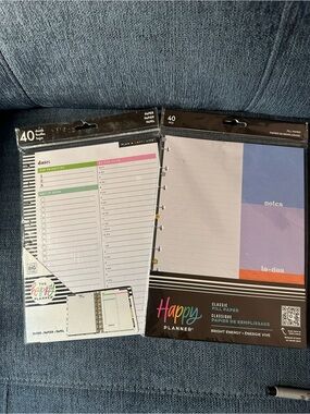 The Happy Planner Classic Fill Paper - Bright Energy & Top Priorities